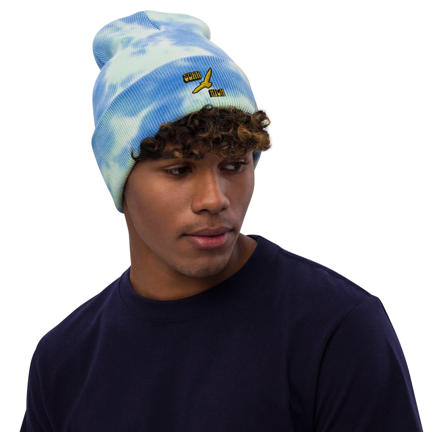 Soar High Tie Die Beanie