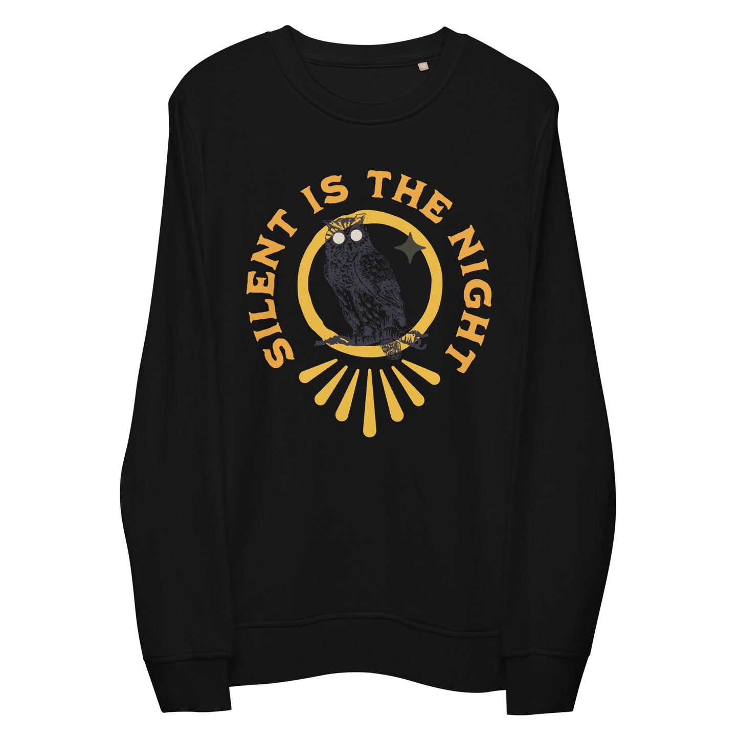 Silent Is The Night Organic Sweatshirt