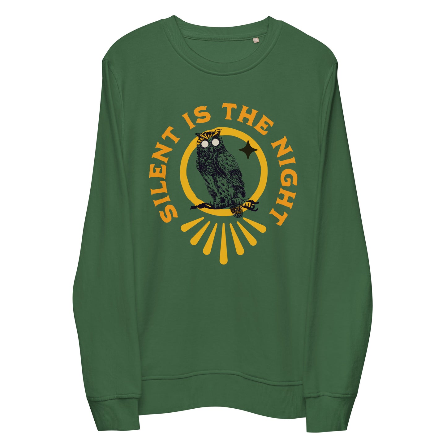 Silent Is The Night Organic Sweatshirt