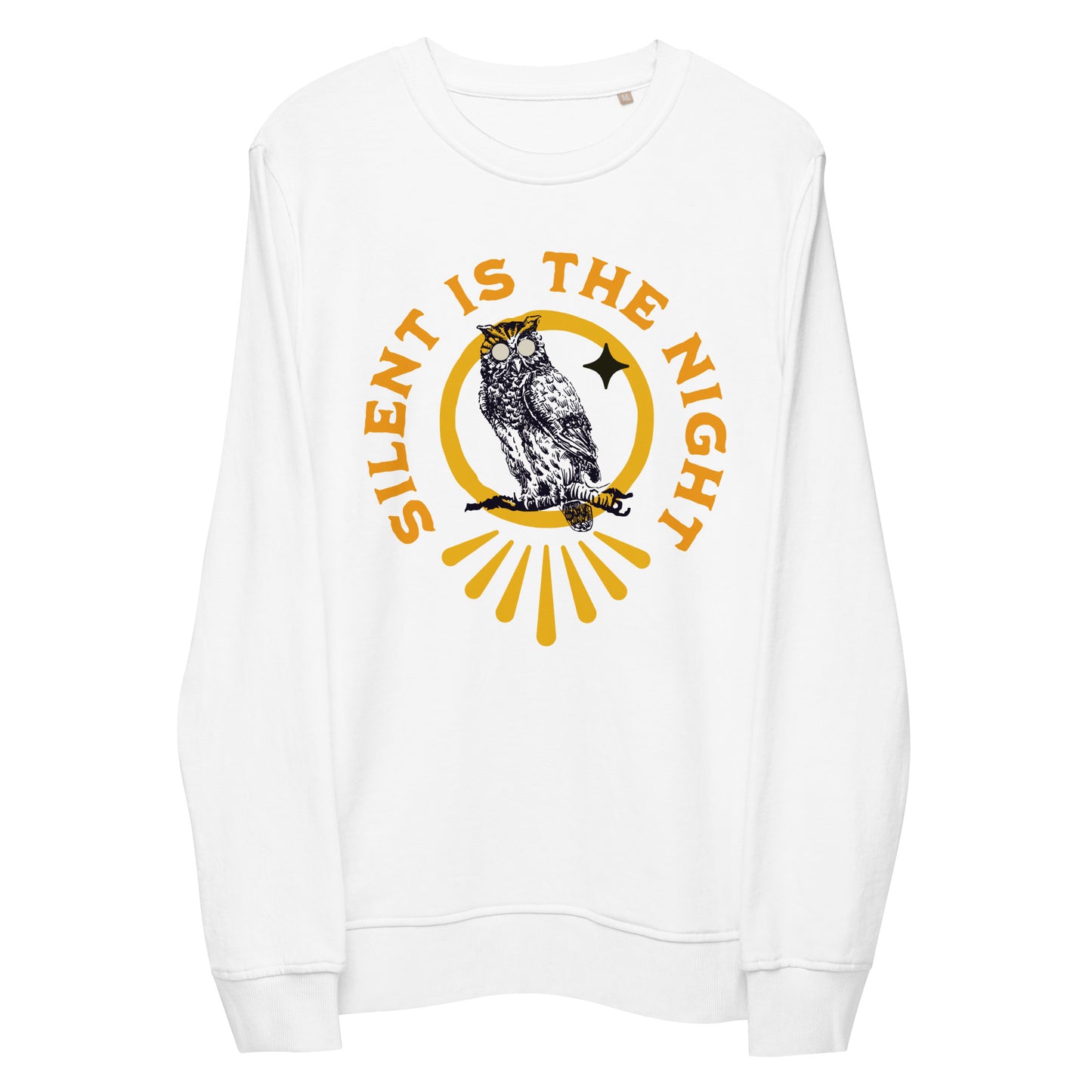 Silent Is The Night Organic Sweatshirt